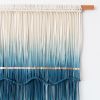 Large Wall Tapestry - SEA VIEW | Wall Hangings by Rianne Aarts / Teddy and Wool Studio. Item made of cotton