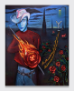 Cowboy Cupid | Oil And Acrylic Painting in Paintings by Shawn Button