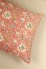 Coral Spring Block Print Pillow | Pillows by Ninéh