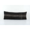 Goat Hair Organic Long Bedding Kilim Pillow Cover, Tribal | Sham in Linens & Bedding by Vintage Pillows Store. Item composed of cotton and fiber