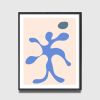 MidCentury Modern Abstract wall art, Minimal Scandinavian | Prints by Capricorn Press. Item composed of paper in boho or minimalism style