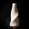 Tornado - 0 0 0 1 | Vase in Vases & Vessels by BinaryCeramics. Item composed of ceramic in art deco style