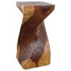 Haussmann® Single Twist Stool Table 12 in SQ x 24 in | Chairs by Haussmann®