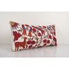 Tashkent Suzani Animal Bench Pillow Case Made from a 19th Ce | Cushion in Pillows by Vintage Pillows Store