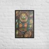 Framed Print - The Guardian - Expressionist Figurative Art | Work by Eman's Gallery