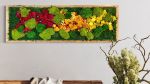 Rainbow Moss Wall Art Flower Preservation Salon Decor | Living Wall in Plants & Landscape by Sarah Montgomery