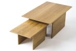 "Arch Nesting" Coffee Tables | Tables by THE IRON ROOTS DESIGNS. Item composed of oak wood