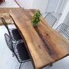 Live edge Black Walnut Table | Dining Table in Tables by Ironscustomwood. Item composed of walnut & metal