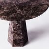 Hexagon Dining Table Dark Emperador | Work by District Loom