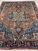 STYLIZED Antique Heriz with Old World Tips & Finals | Area Rug in Rugs by The Loom House. Item composed of wool & fiber