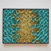 No. 09 Acoustic Diffuser Panel - Gradient Modern Abstract Wall Art | Wall Sculpture in Wall Hangings by Joseph Aurelius