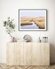 New England coastal wall art, 'Salt Marsh' (Horizontal) | Photography by PappasBland. Item composed of paper in contemporary or coastal style