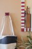 Tirra - Maroon | Wall Hook | Hardware by Upton. Item made of steel