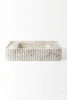 Floating Calacatta Gold Marble Sink | Custom Wall Mounted Vanity | Water Fixtures by Vero Marble