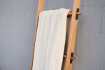 Alt-Tusked Throw Ladder | Rack in Storage by Oliver Inc. Woodworking. Item made of oak wood