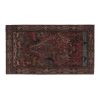 Vintage HandkVintage Handknotted Animal Garden Rug | Area Rug in Rugs by Vintage Pillows Store. Item composed of cotton and fiber