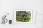 moving ground | abstract art original | Watercolor Painting in Paintings by Megan Spindler
