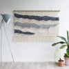 Wide wall tapestry - LAURA | Wall Hangings by Rianne Aarts. Item composed of cotton and fiber