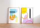 Set of 2 Art Print Bundle | Prints by Britny Lizet. Item composed of paper in boho or contemporary style