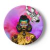 Woman In The Clouds | Decorative Plate in Decorative Objects by Heirloom Wild by Candace Marquette