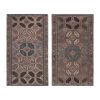 Distressed Low Pile Yastik Rug - a Pair | Area Rug in Rugs by Vintage Pillows Store
