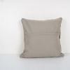 Handmade Organic Wool Square Cushion Cover, Ethnic Chair Cus | Pillows by Vintage Pillows Store