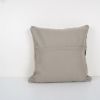 Handmade Organic Wool Square Cushion Cover, Ethnic Chair Cus | Pillows by Vintage Pillows Store