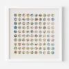 One Hundred Continuous USA Dots Collage | Paintings by Amelia Coward