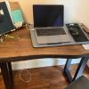 Walnut Computer Solid WoodDesk | Tables by Ironscustomwood. Item composed of walnut