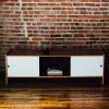 Key AV | Media Console in Storage by Housefish. Item made of walnut