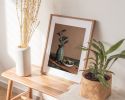 Eucalyptus and Kiwi | Prints by The Ugly Cat Studio