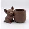Cute Welsh Corgi Planter | Plant Stand in Plants & Landscape by Kimi Craft Corner