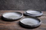 Serving platter - STC organic natural shape stoneware | Serveware by Laima Ceramics. Item made of stoneware works with minimalism style