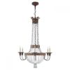 Alan Mizrahi QZ5015 Lyon Flared | Chandeliers by Alan Mizrahi Lighting Design