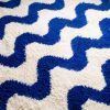 Handmade beni ourain rug, Authentic blue majorel | Area Rug in Rugs by Benicarpets