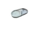 Mist Dipping Oval Tray | Decorative Tray in Decorative Objects by RAW & UNIQ