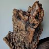 Art Sculpture Tree Trunk Section Archaic Ingrained Arrowhead | Sculptures by Sculptured By Nature  By John Walker. Item composed of wood in minimalism style