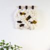 COOKIE | Tapestry in Wall Hangings by Keyaiira | leather + fiber | Artist Studio in Santa Rosa. Item composed of wool and fiber