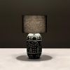 Kalla Petal Table Lamp | Lamps by Home Blitz. Item composed of cotton & metal compatible with contemporary style
