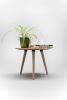 Round Coffee Table Made of Solid Oak | Tables by Manuel Barrera Habitables. Item composed of oak wood