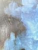 Blooming Mind – Blue Abstract Female Portrait Painting | Mixed Media in Paintings by Dario Moschetta