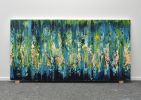 Lagon Bleu | Oil And Acrylic Painting in Paintings by Lisa Carney