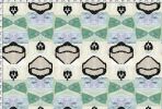 Opal, Jade | Fabric in Linens & Bedding by Philomela Textiles & Wallpaper. Item composed of linen