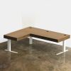 Artemis L-Desk | Tables by ROMI. Item composed of oak wood compatible with minimalism and mid century modern style