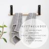 Hanging Dowel Kit [Round End] | Strap in Storage by Keyaiira | leather + fiber | Artist Studio in Santa Rosa. Item made of leather