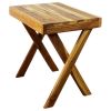 Haussmann® End Table KD 15 x 20 x 20 in H KD Oak Oil | Tables by Haussmann®