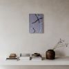 Textured Plaster Art: Geometric Abstract Wall Sculpture | Wall Hangings by Vaiva Art Atelier