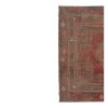 Vintage Tribal Geometric Caucasian Runner Rug Hand-Knotted | Area Rug in Rugs by Vintage Pillows Store. Item made of fiber