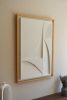 No. 15 Japandi Plaster Wall Relief - Scandinavian Neutral Decor | Wall Sculpture in Wall Hangings by Joseph Aurelius