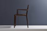 "Evo" CE6. Limited Edition, W/arms | Armchair in Chairs by SIMONINI. Item composed of wood and leather